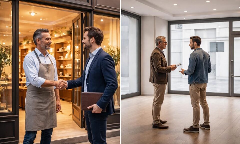 découvrez les différences clés entre la vente de fonds de commerce et le droit au bail pour faire le meilleur choix lors de votre projet commercial.