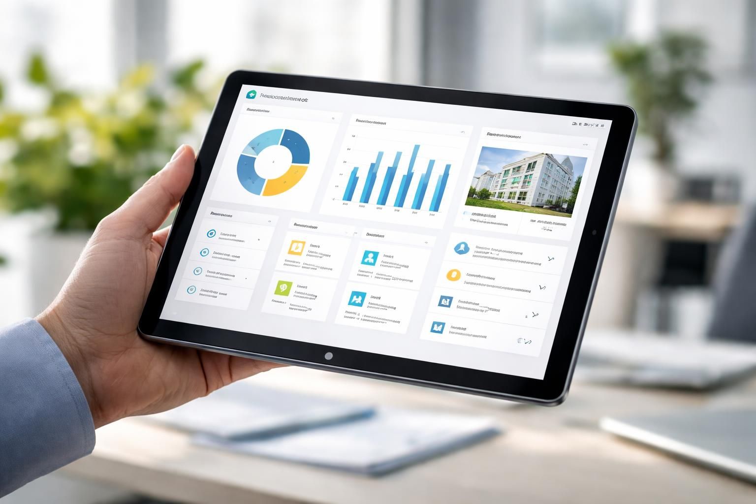 découvrez comment gérer facilement les charges et travaux de copropriété grâce à une présentation claire sur tablette tactile microsoft.