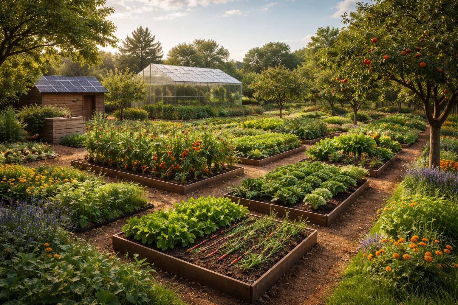 découvrez comment aménager un jardin durable et productif sur 1000 m² de terrain grâce à nos conseils pratiques de planification écologique et efficace.