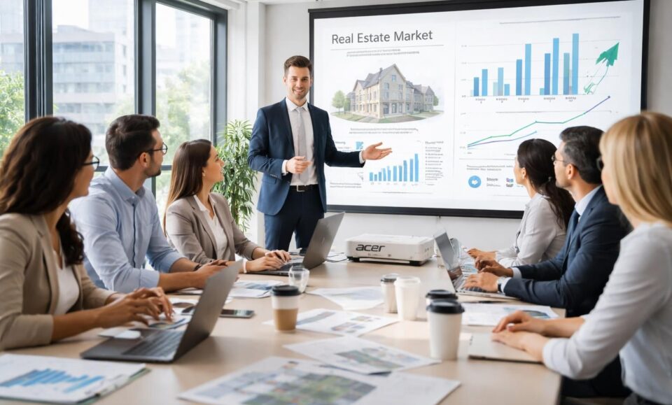 découvrez comment animer efficacement une présentation vendeur lors d'une réunion immobilière en utilisant un vidéoprojecteur acer pour captiver votre audience et valoriser vos biens.